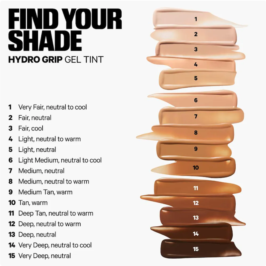 MILK MAKEUP Hydro Grip 12-Hour Hydrating Gel Skin Tint