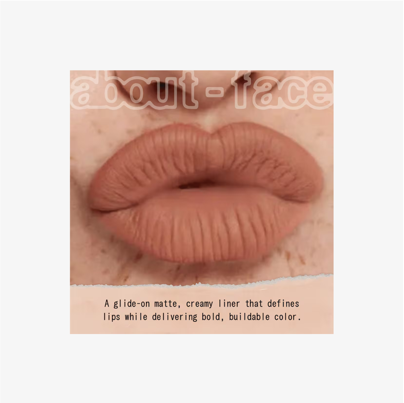 about-face Matte Fix Lip Pencil