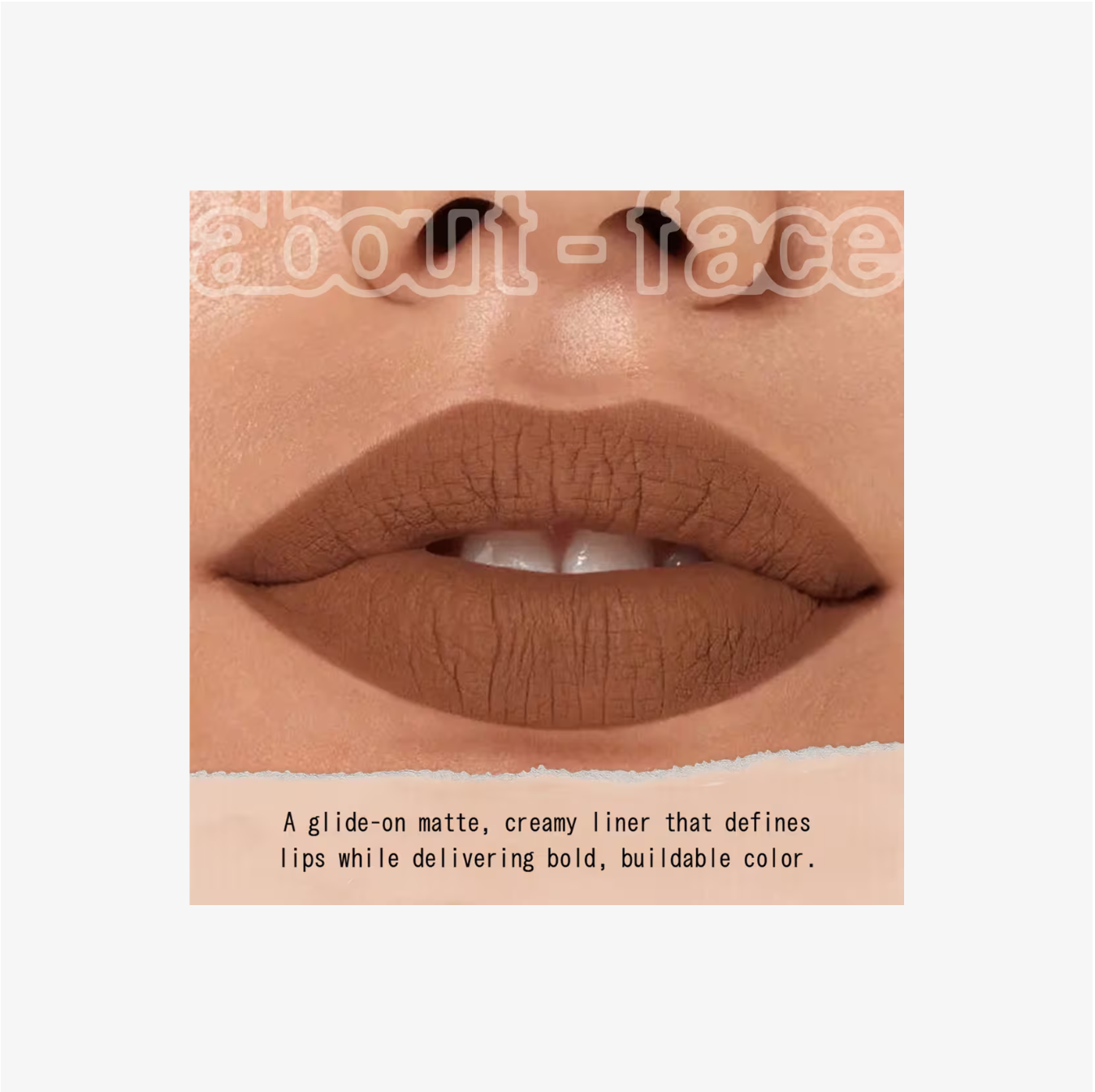 about-face Matte Fix Lip Pencil