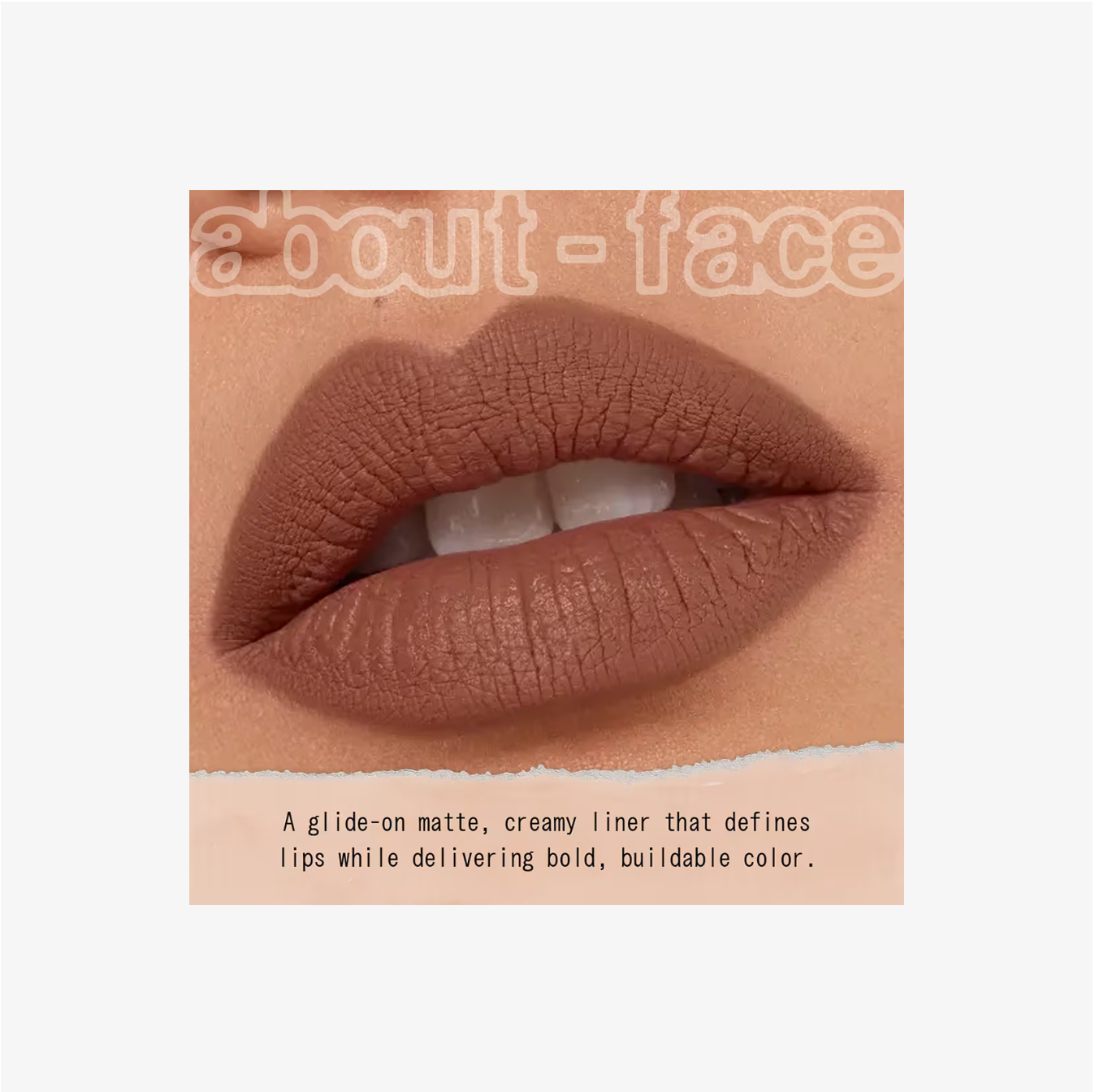 about-face Matte Fix Lip Pencil