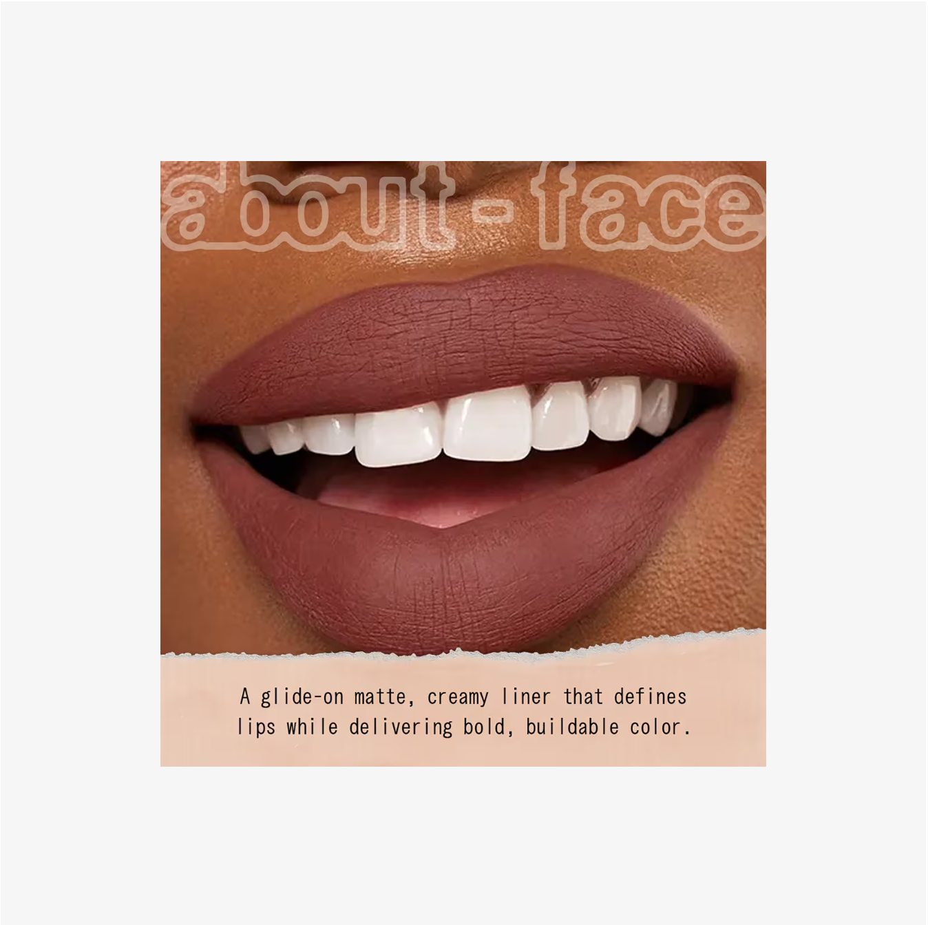 about-face Matte Fix Lip Pencil