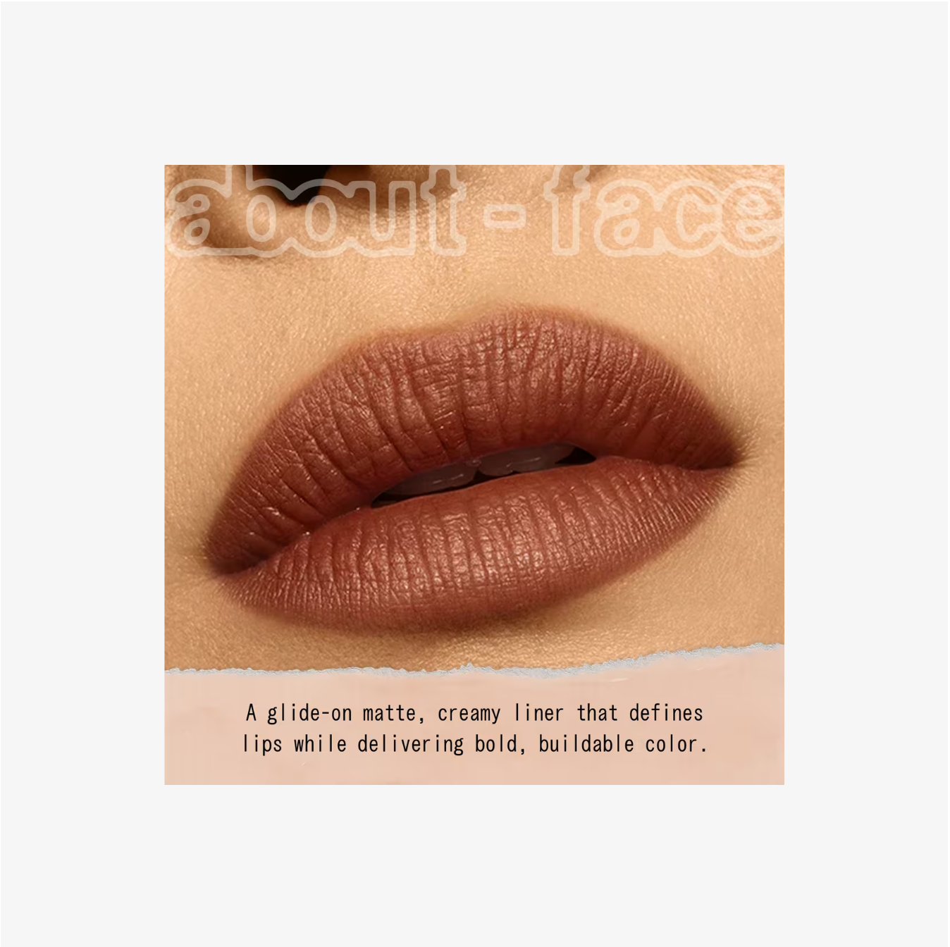 about-face Matte Fix Lip Pencil