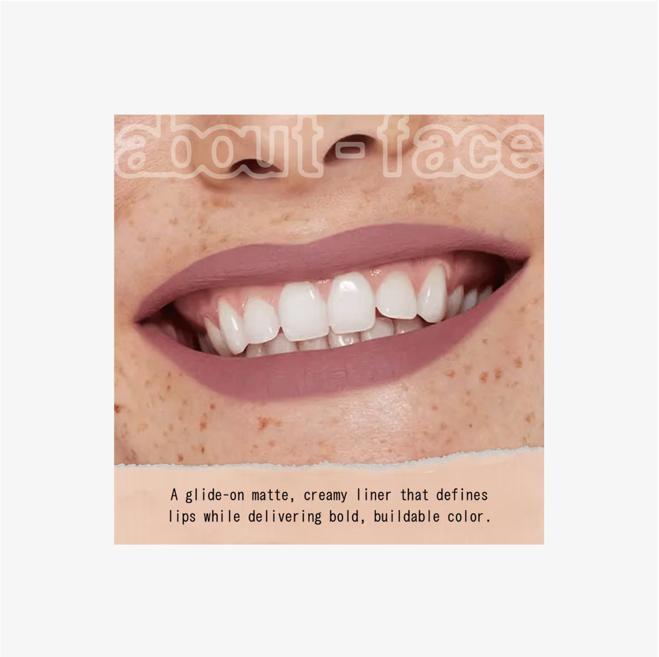about-face Matte Fix Lip Pencil