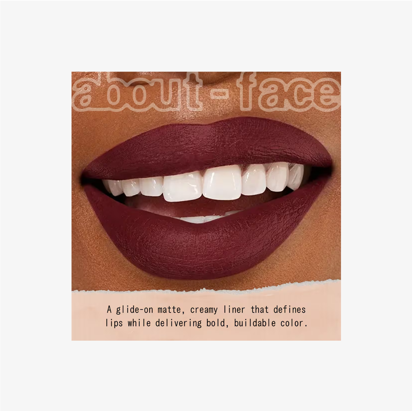 about-face Matte Fix Lip Pencil