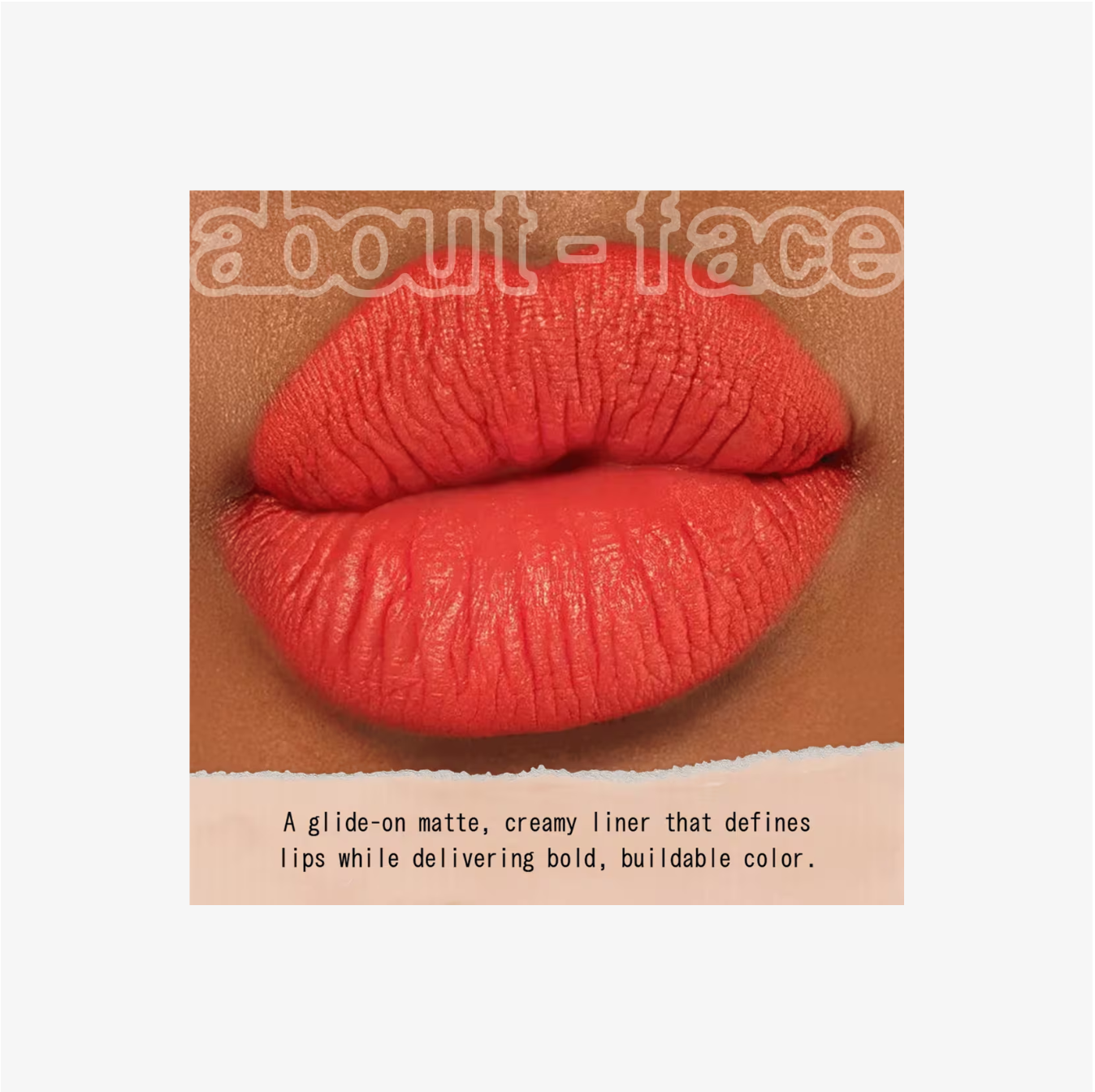about-face Matte Fix Lip Pencil