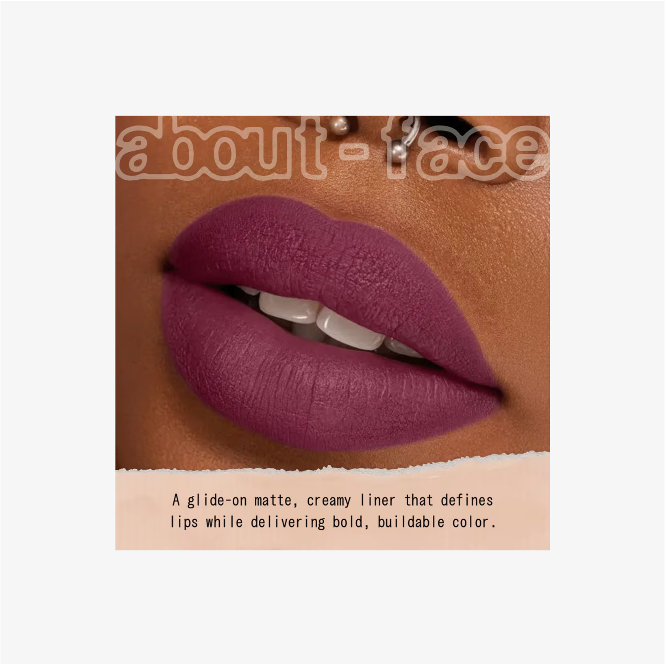 about-face Matte Fix Lip Pencil