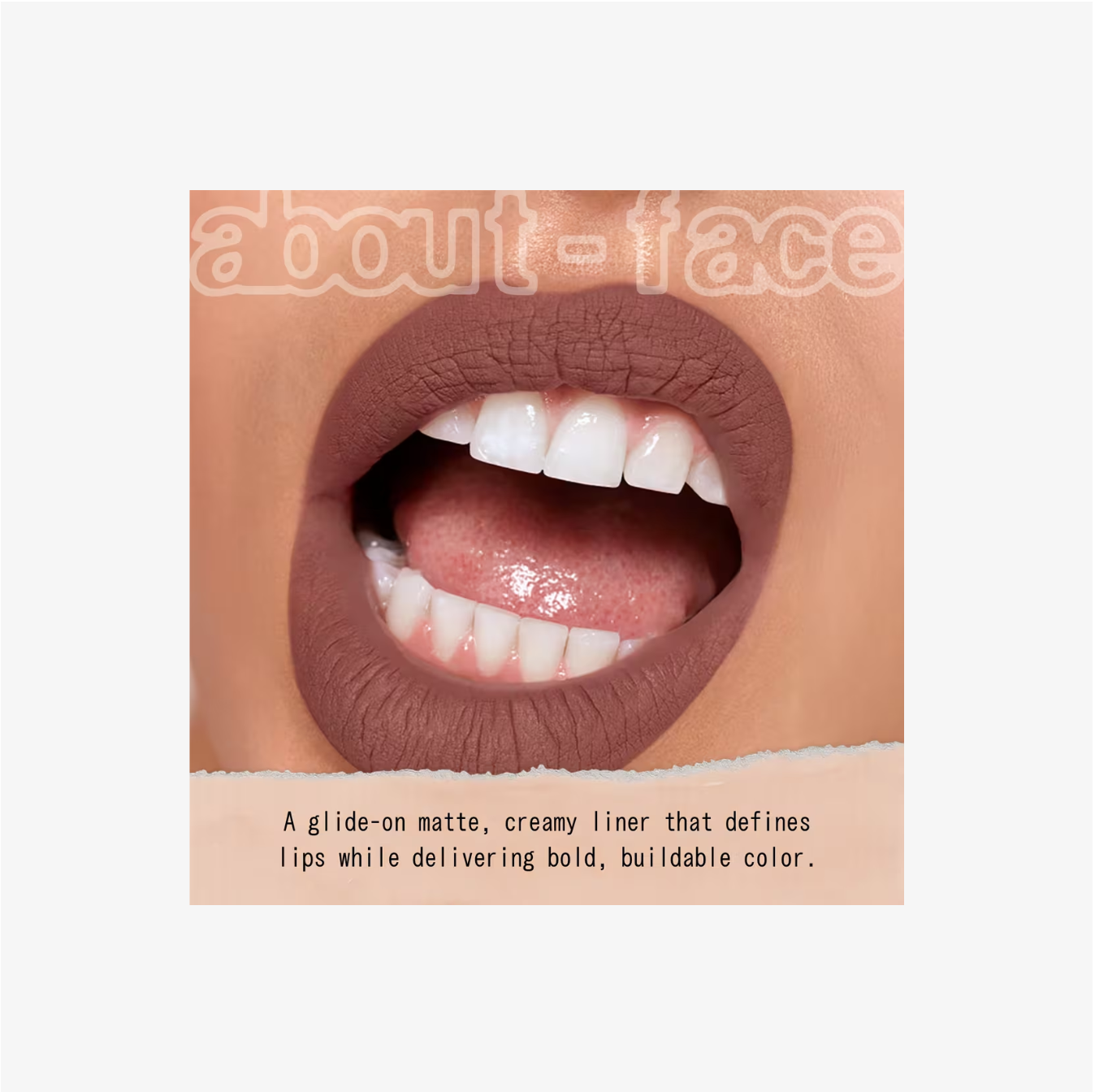 about-face Matte Fix Lip Pencil