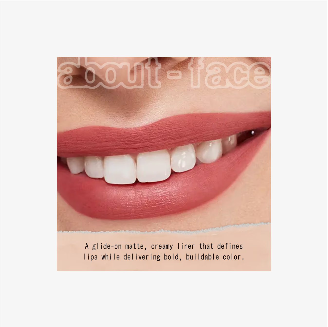 about-face Matte Fix Lip Pencil