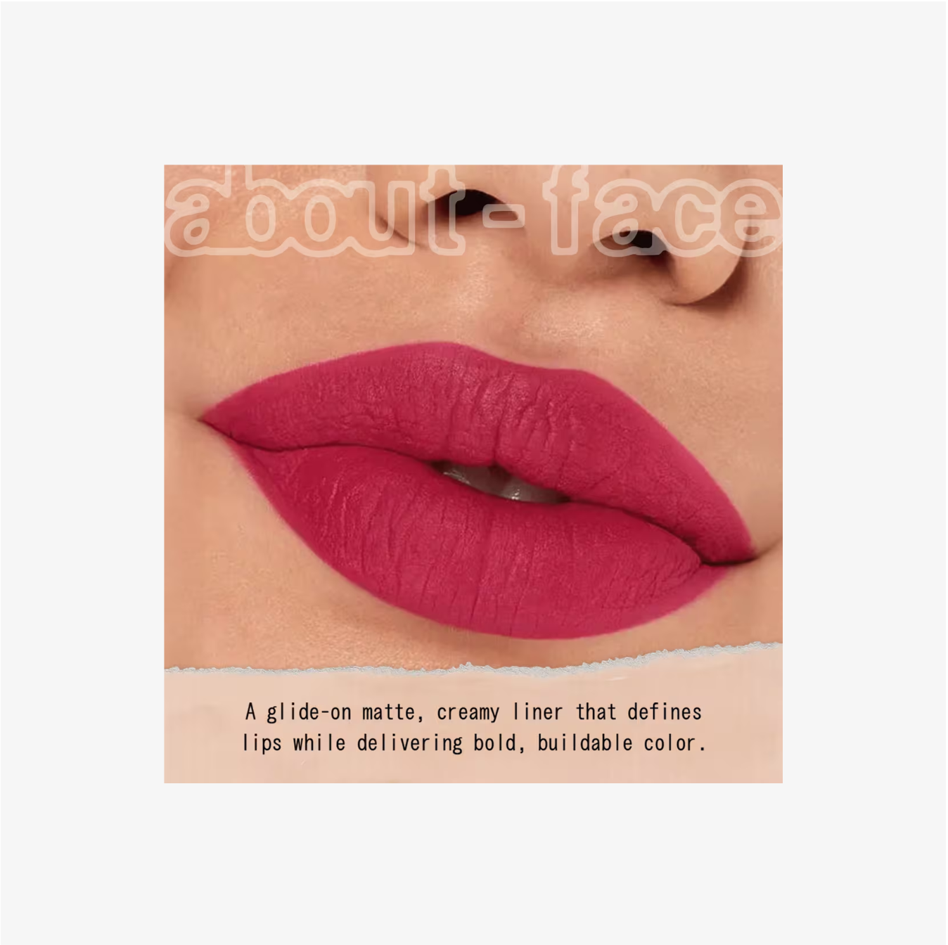 about-face Matte Fix Lip Pencil