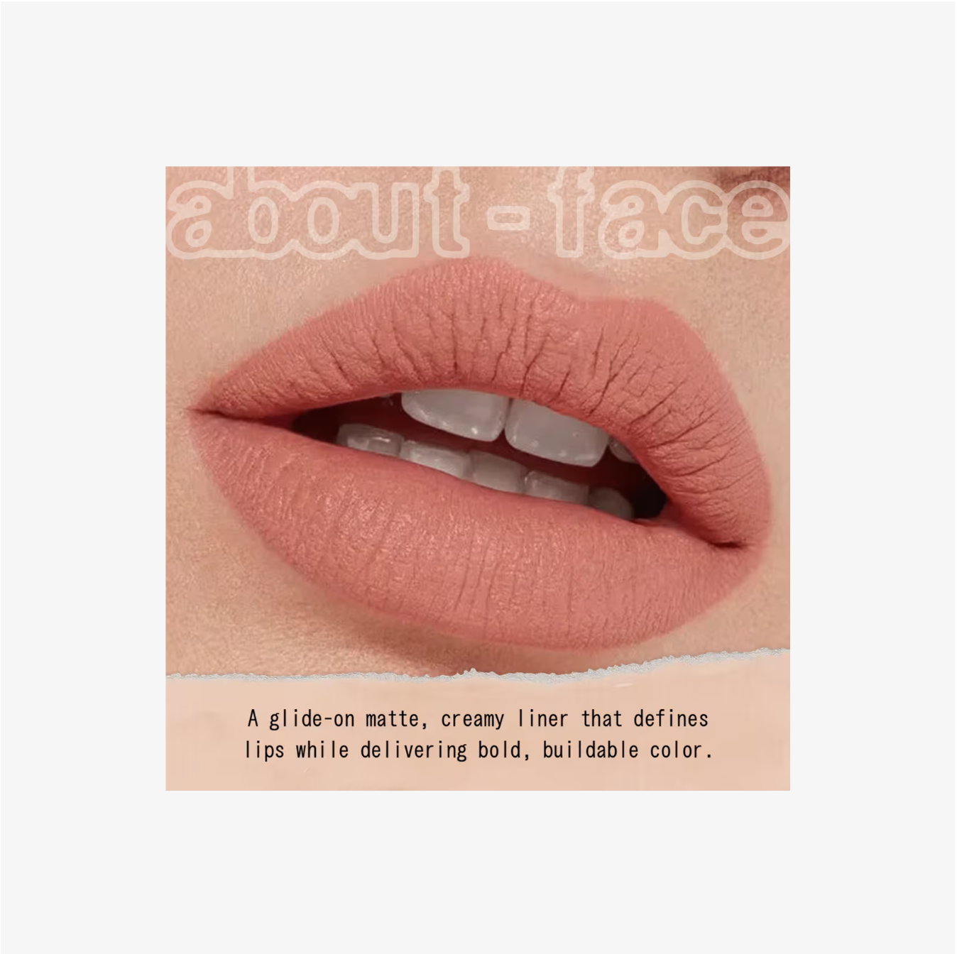 about-face Matte Fix Lip Pencil