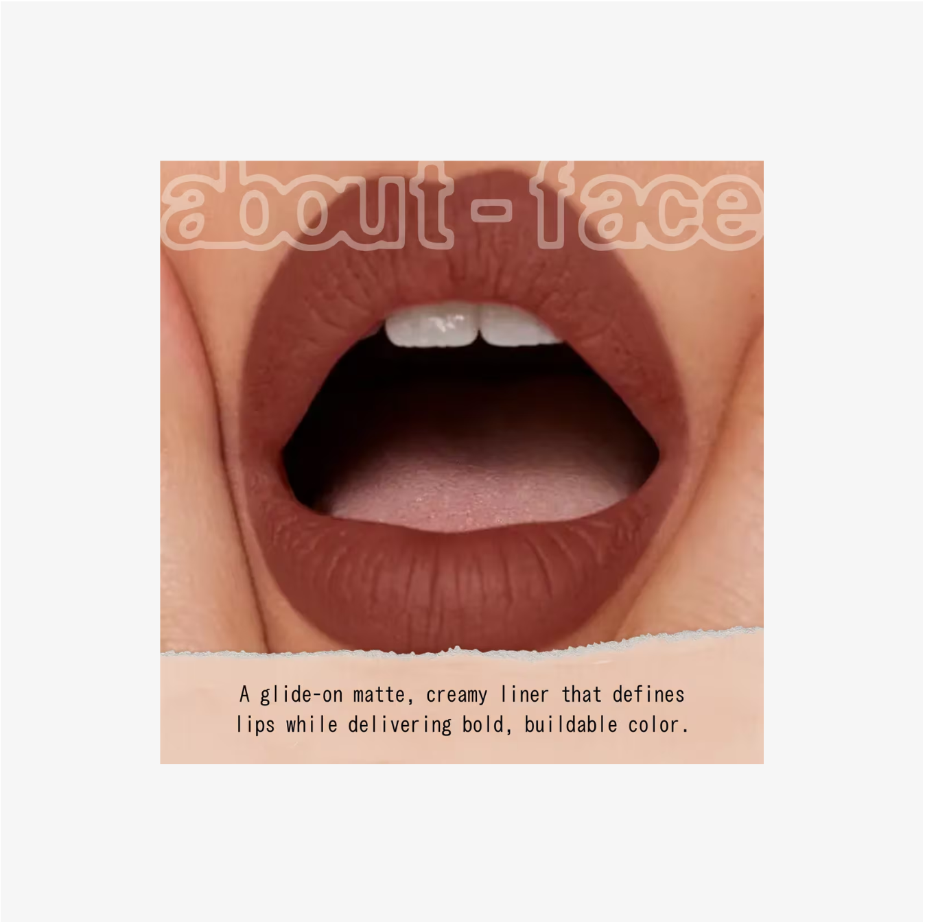 about-face Matte Fix Lip Pencil