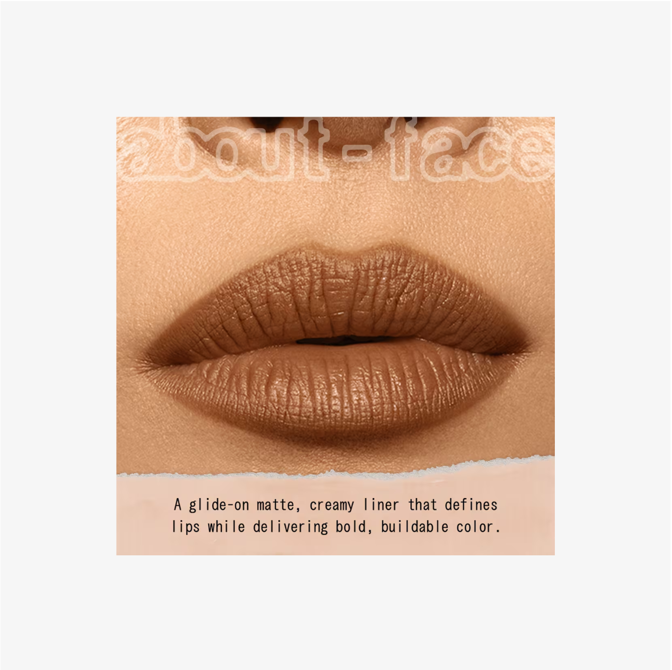 about-face Matte Fix Lip Pencil