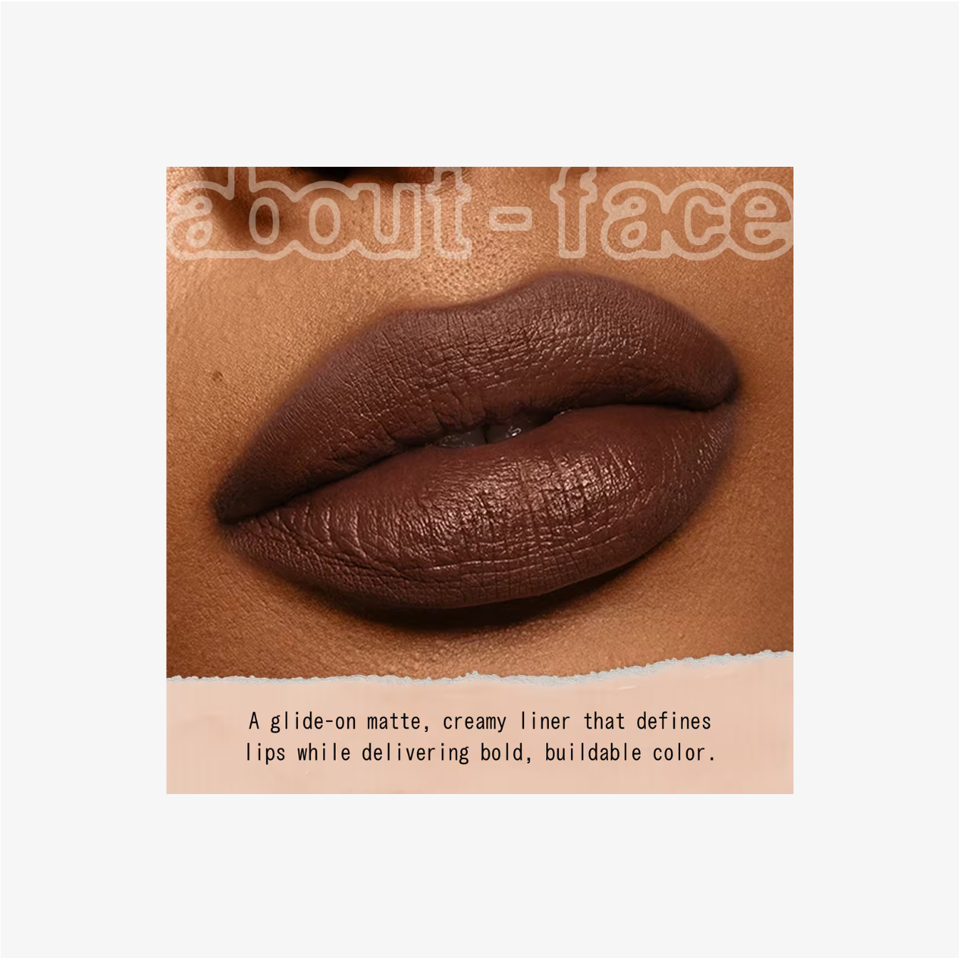 about-face Matte Fix Lip Pencil