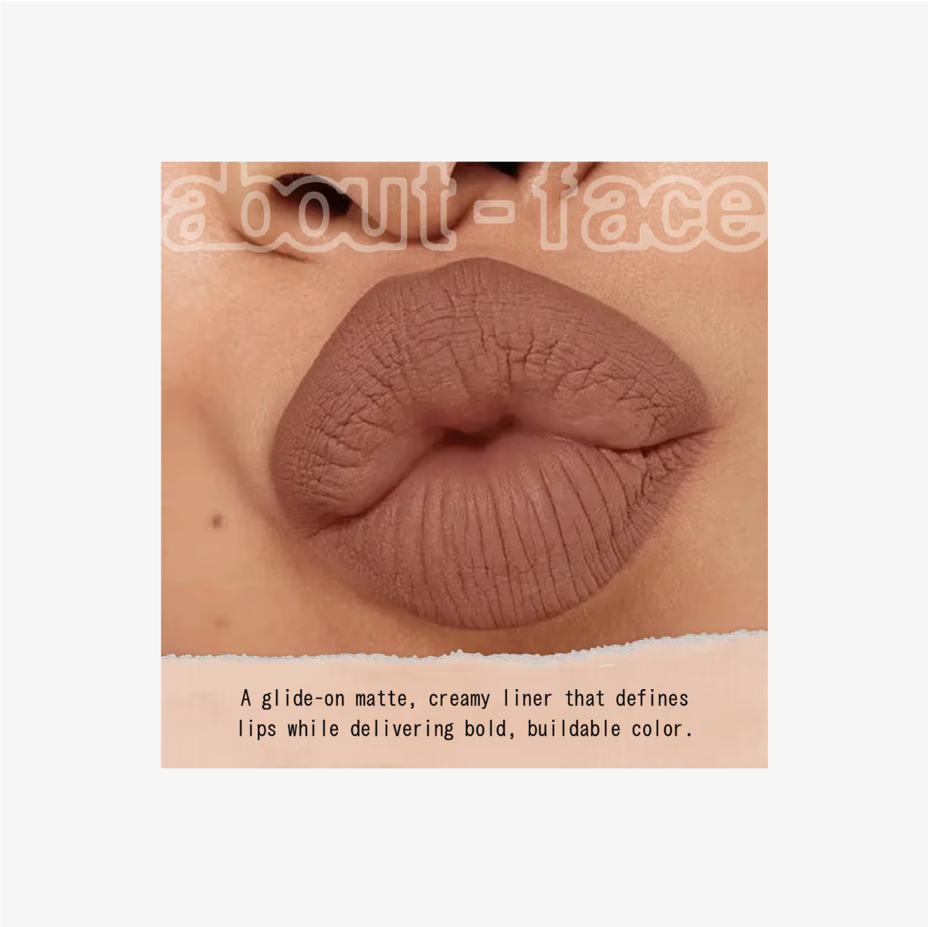 about-face Matte Fix Lip Pencil