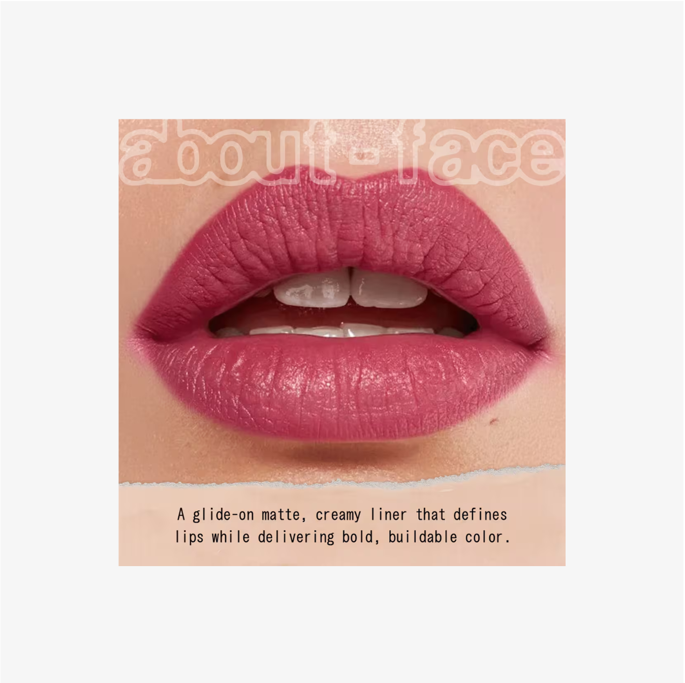 about-face Matte Fix Lip Pencil