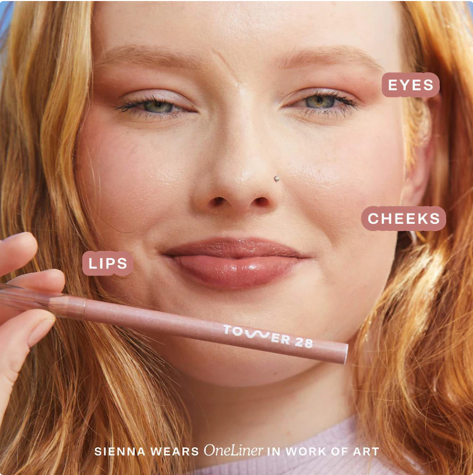 Tower 28 Beauty OneLiner Lip Liner + Eyeliner + Cheek Pencil