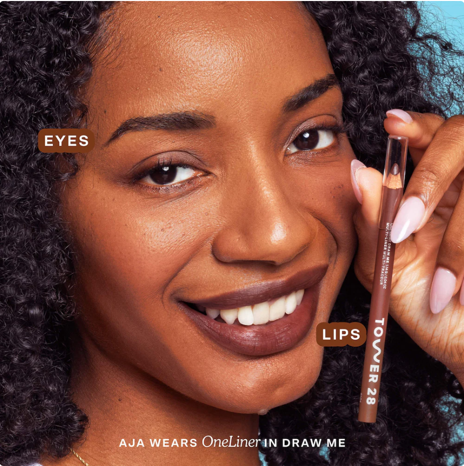 Tower 28 Beauty OneLiner Lip Liner + Eyeliner + Cheek Pencil