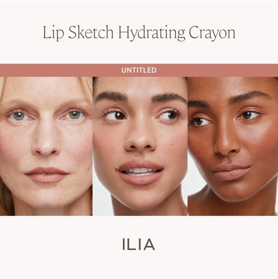 ILIA Lip Sketch Hydrating Lipstick + Lip Liner Crayon