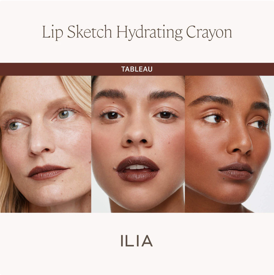 ILIA Lip Sketch Hydrating Lipstick + Lip Liner Crayon