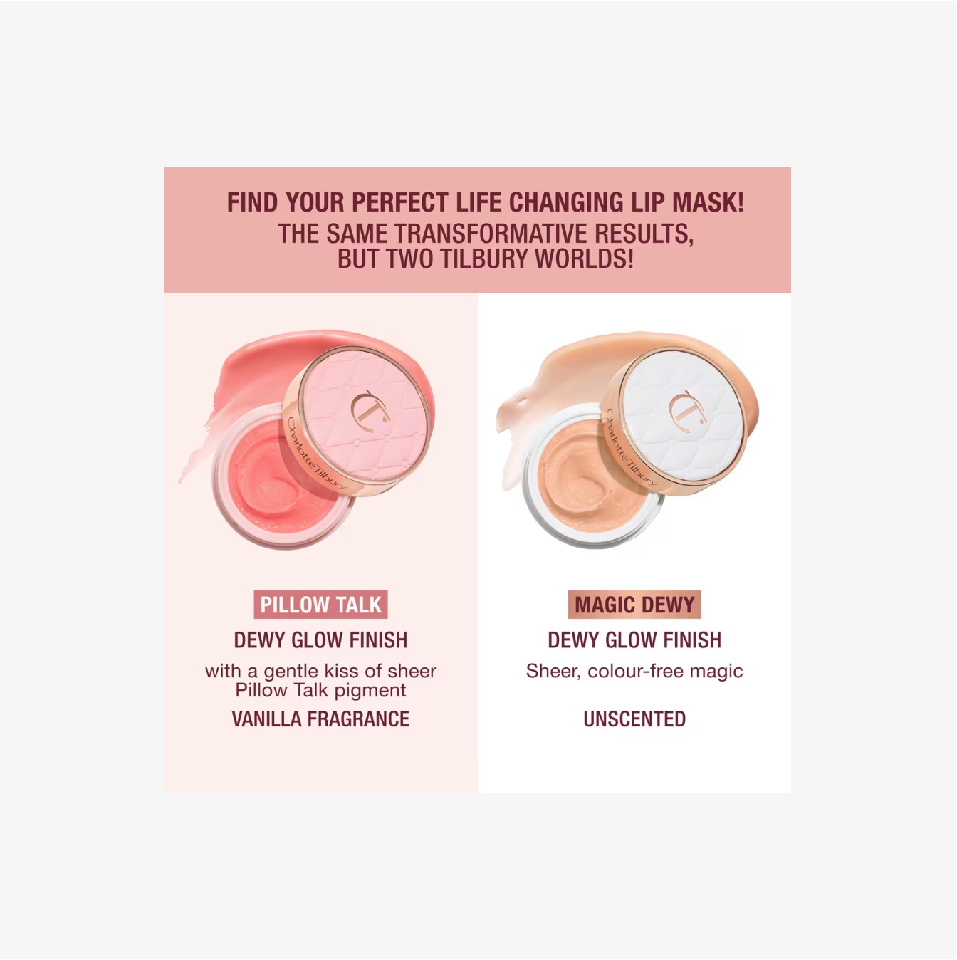 Charlotte Tilbury Life Changing Lip Mask con Ceramidas Acolchonadas