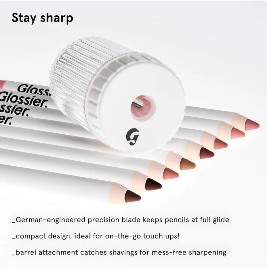 Glossier Sacapuntas para Delineador de Labios