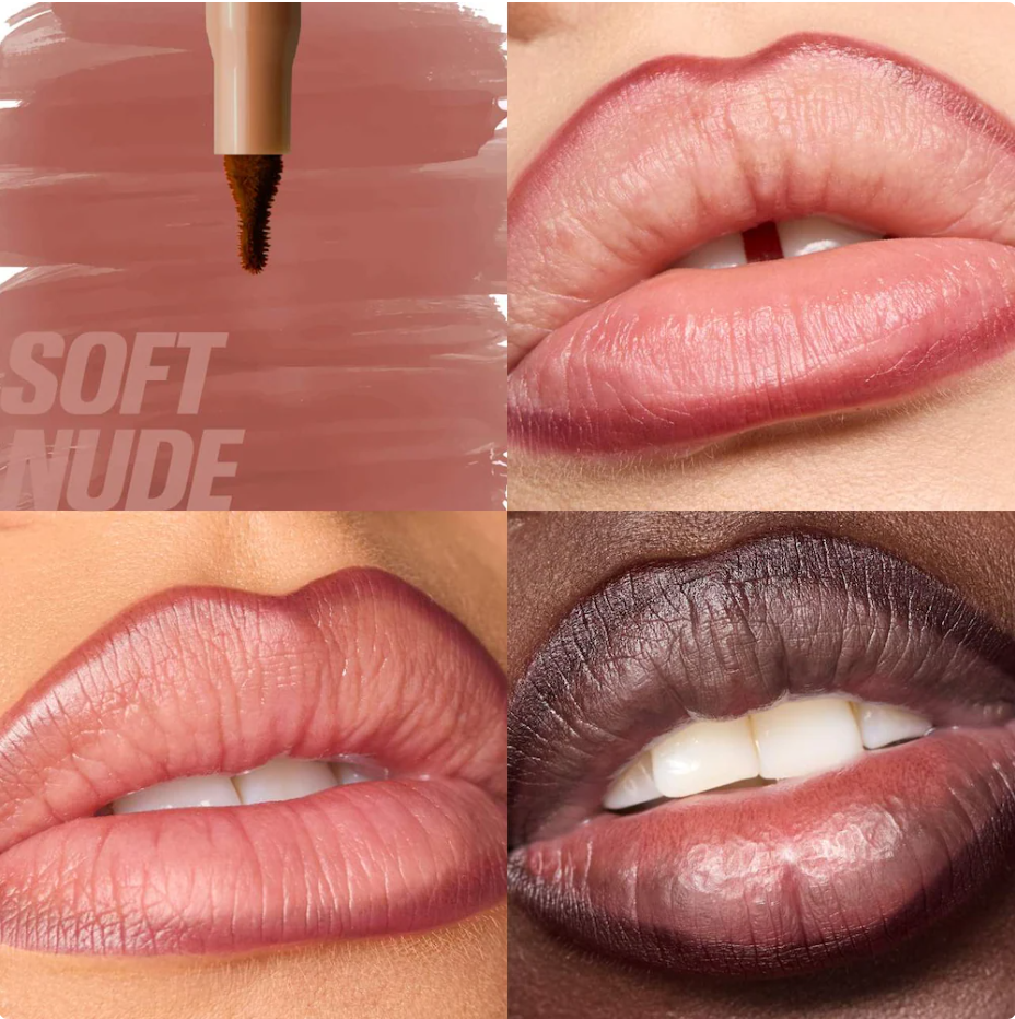 HUDA BEAUTY Lip Contour Lip Stain de 12 Horas de Duración