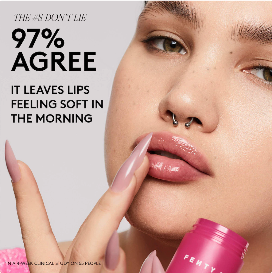 Fenty Beauty by Rihanna Plush Puddin’ Máscara Labial Intensiva de Recuperación con Esteroles de Granada y Vitamina E