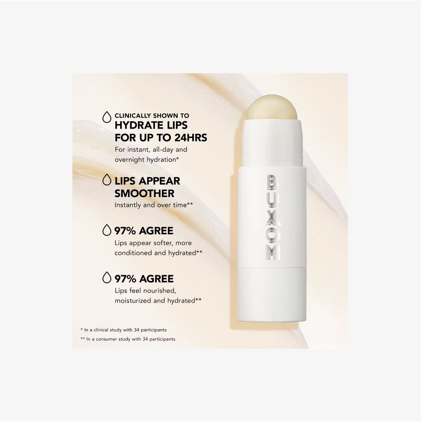 Buxom Power-Full Plump + Repair Lip Butter