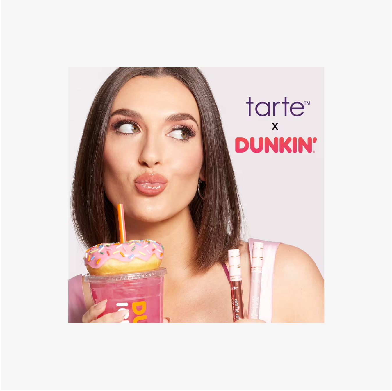 Tarte x Dunkin' Vanilla Icing Maracuja Juicy Lip Balm
