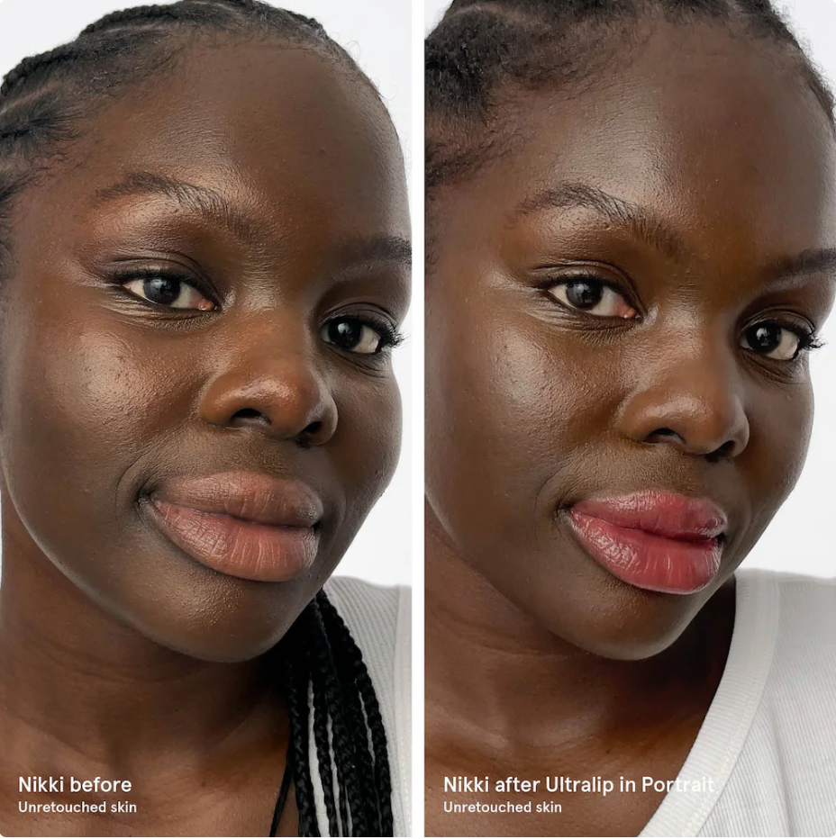 Glossier Ultralip High Shine Lipstick con ácido hialurónico