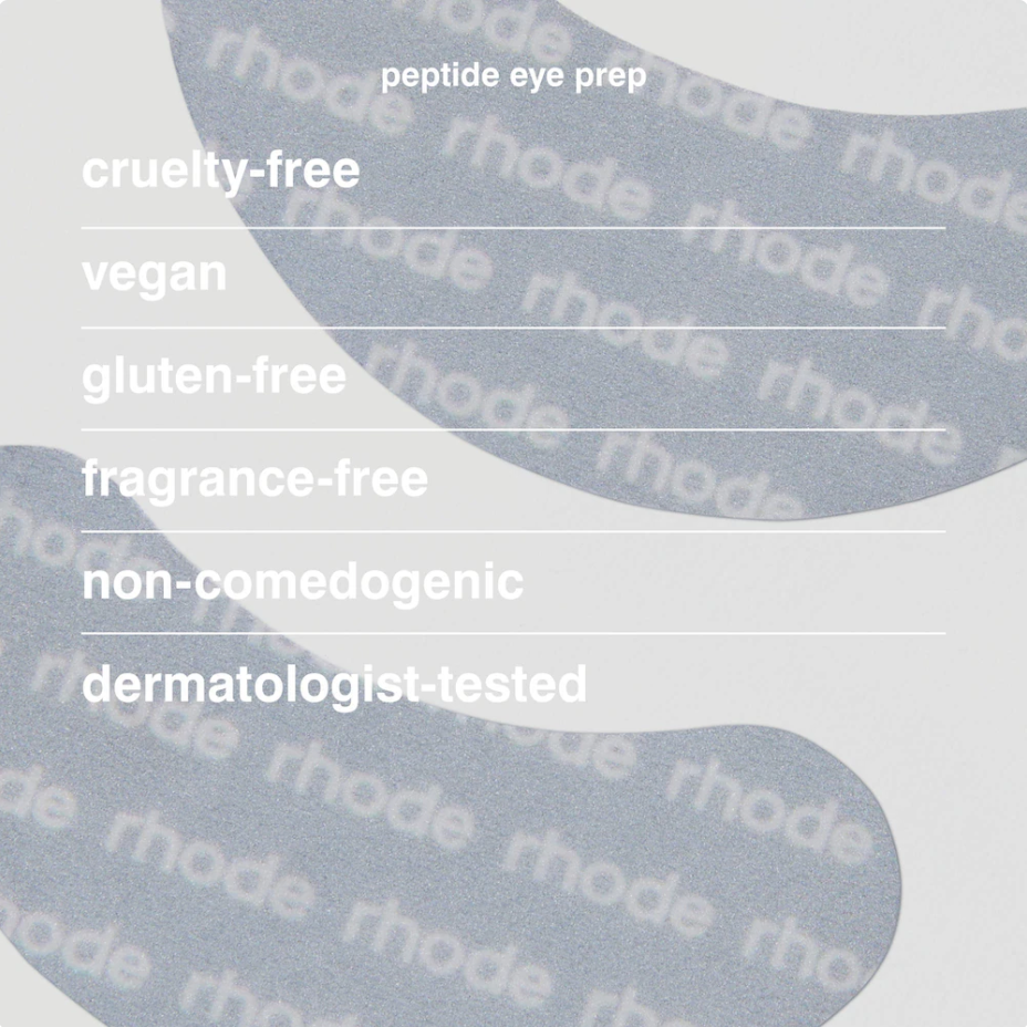 rhode Peptide Eye Prep Parches Desinflamantes para Ojos (Paquete de 6 pares)