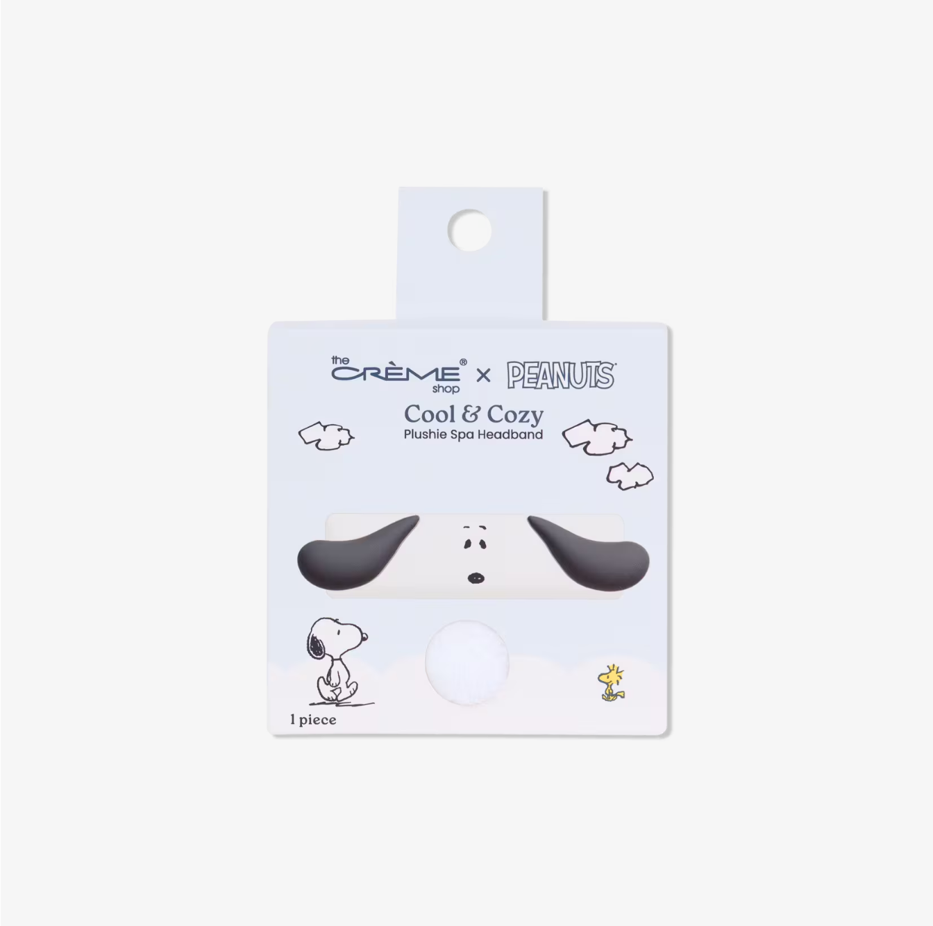 The Crème Shop Peanuts Cool & Cozy Plush Spa Headband