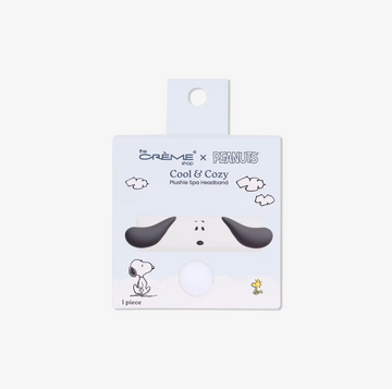 The Crème Shop Peanuts Cool & Cozy Plush Spa Headband