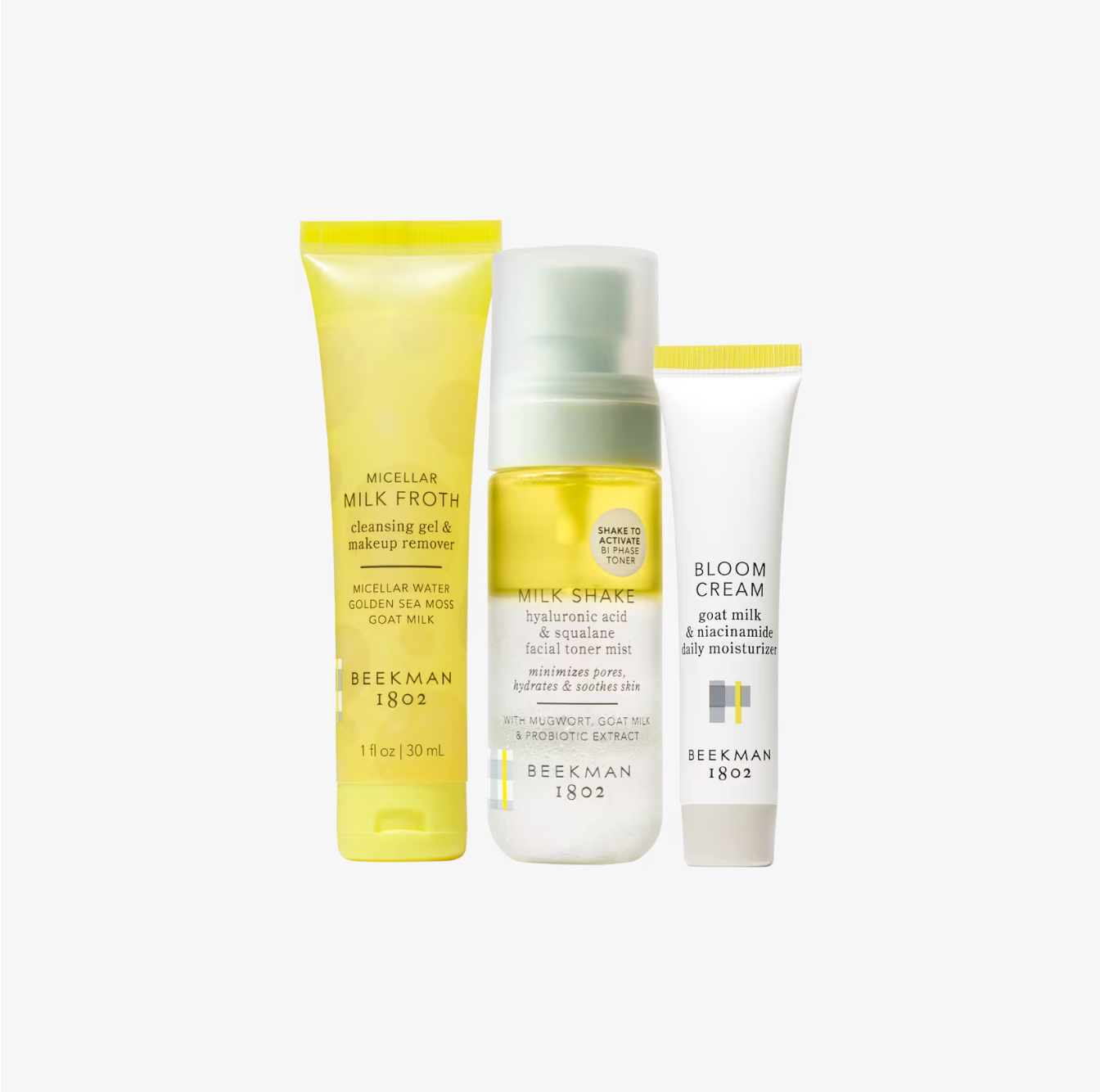 Beekman 1802 Skincare Winners Travel-Size Skincare Set de Regalo