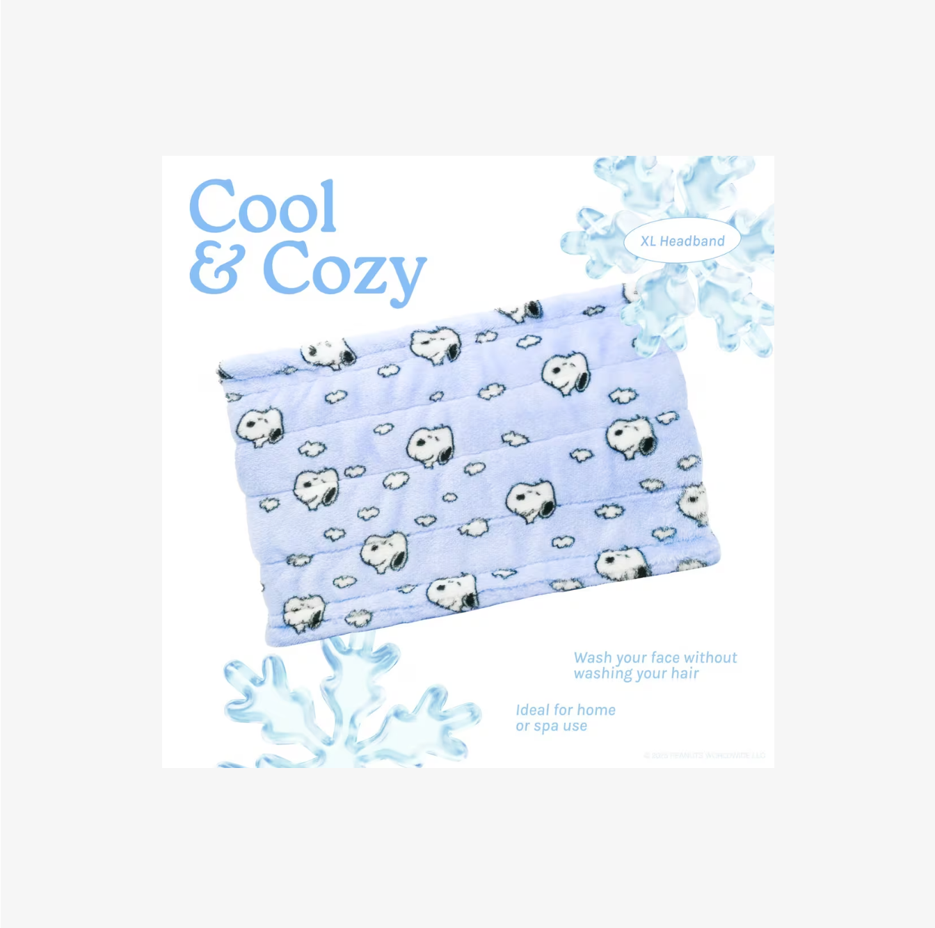 The Crème Shop XL Plush Headband Chill Out