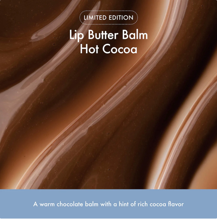 Set Navideño Summer Fridays The Holiday Trio con Lip Butter Balm en Chocolate Caliente y Malvavisco Tostado