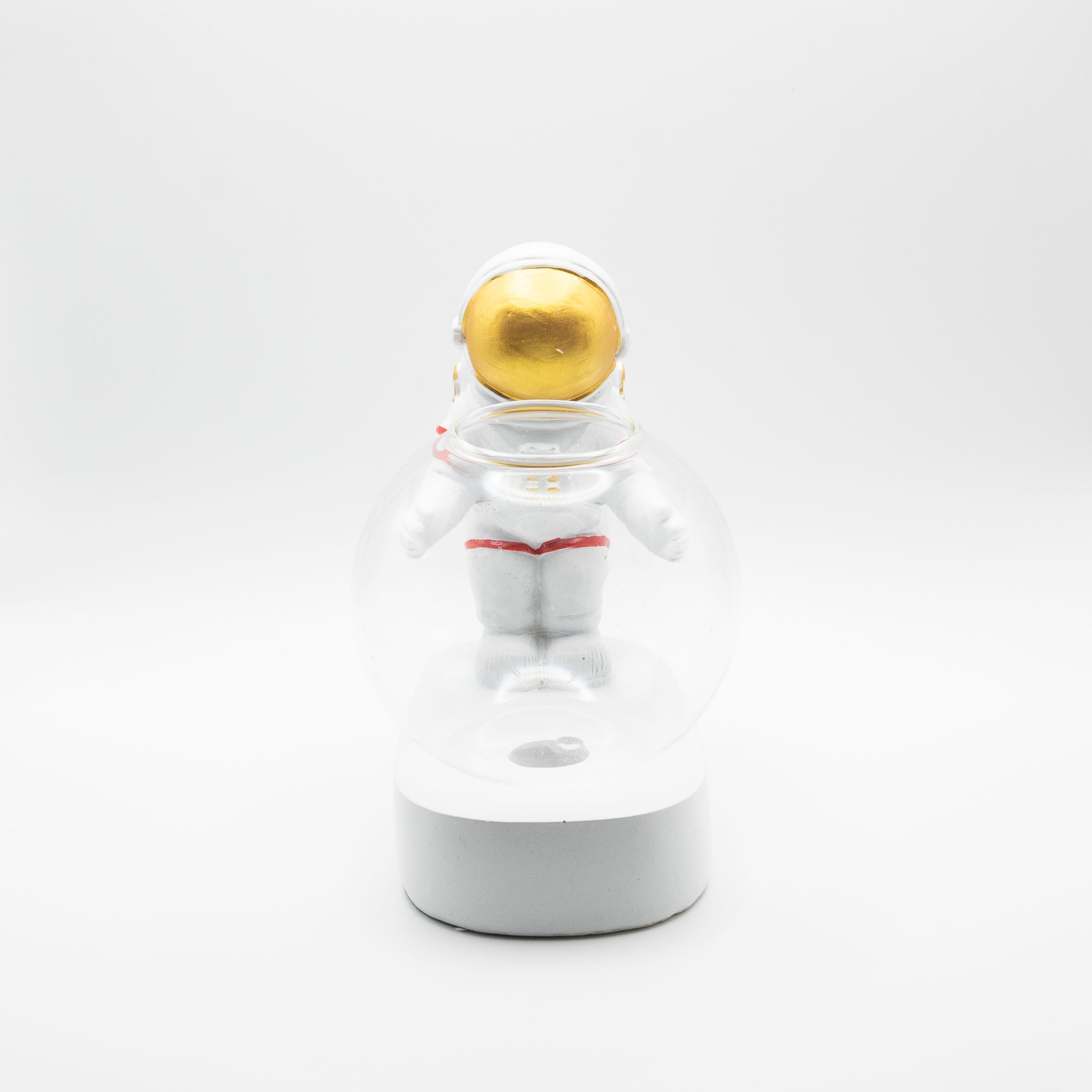 Maceta de astronauta con lámpara