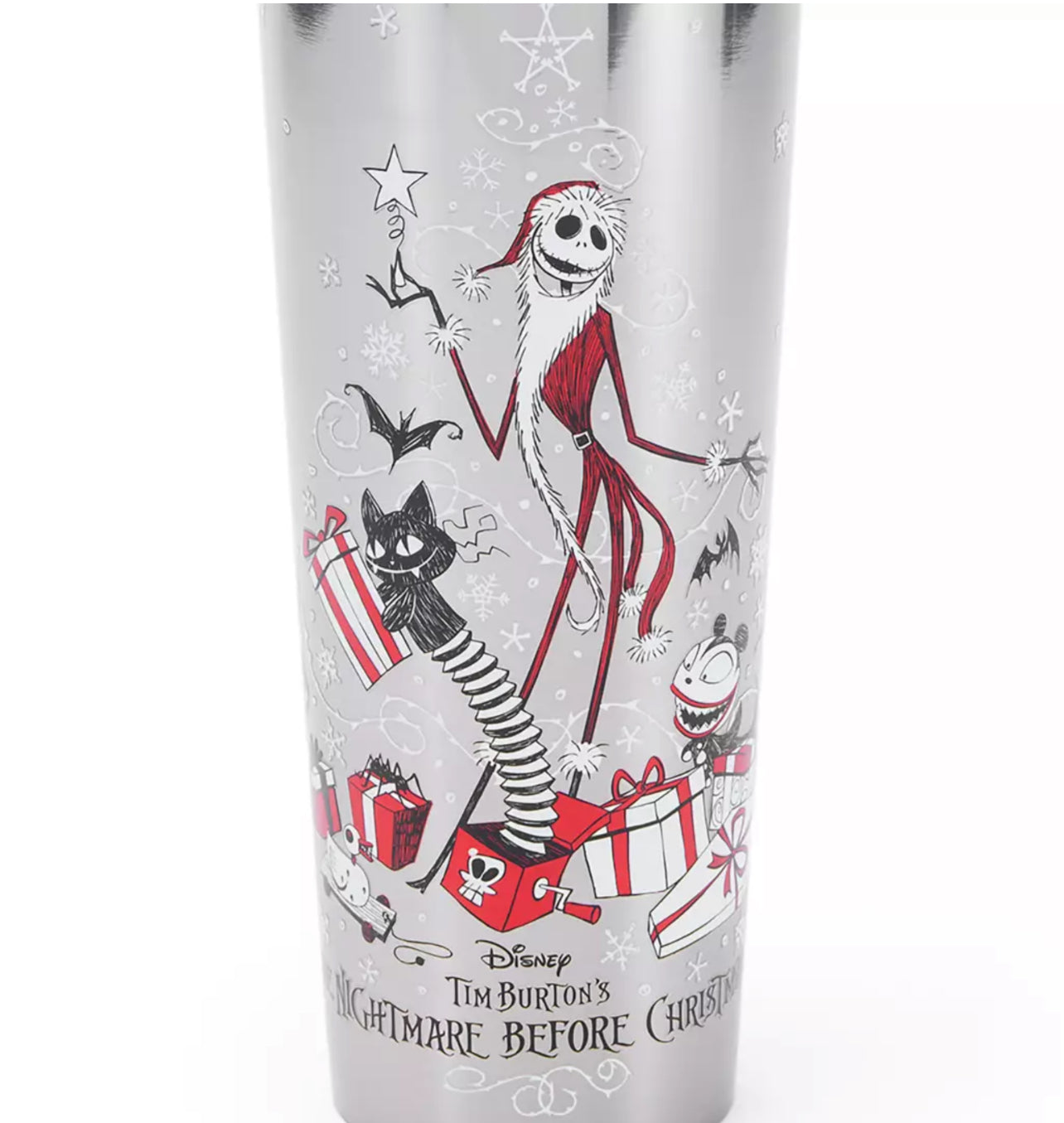 The Nightmare Before Christmas 24 oz. Starbucks® Extraño Mundo De Jack Termo