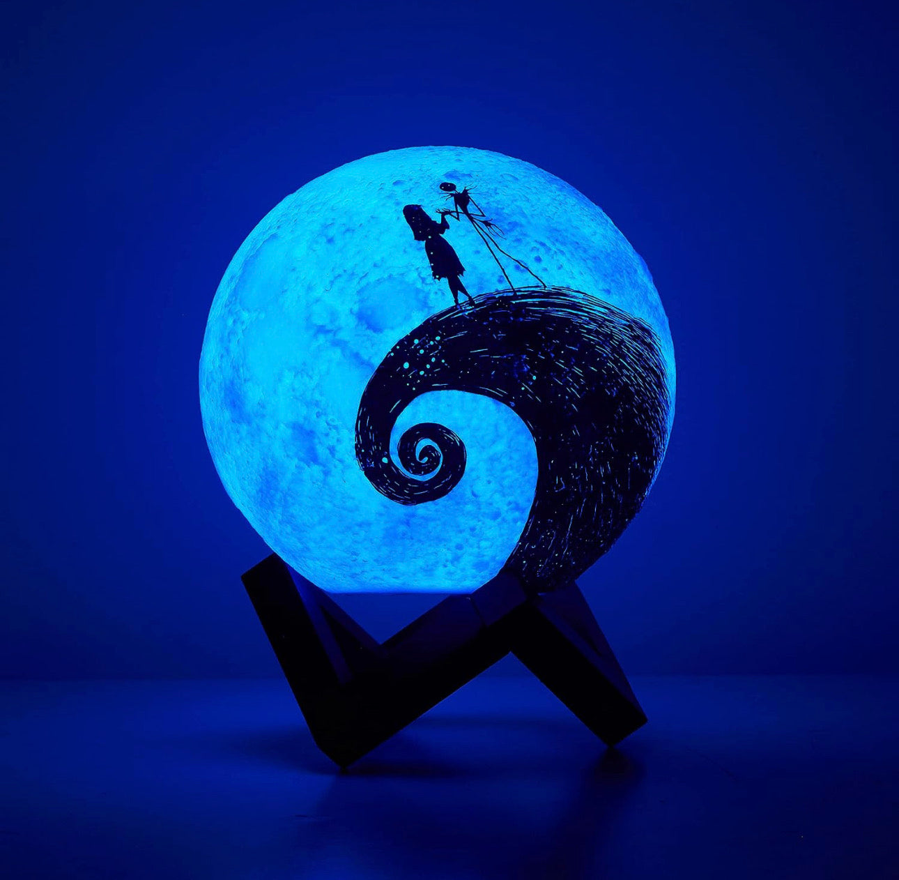 Extraño Mundo De Jack Lámpara Luna
