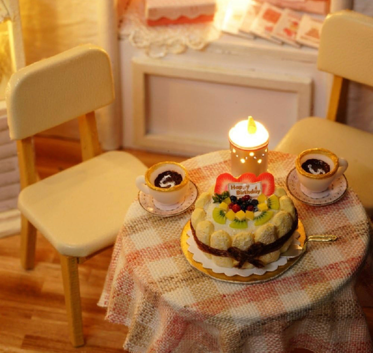 Casa Miniatura Pastelería Flever DIY