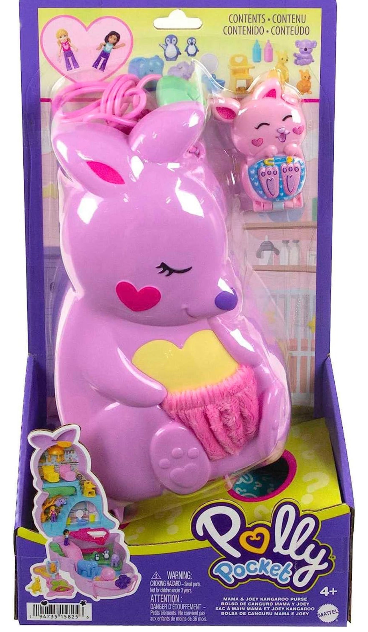 Polly Pocket Canguro Set