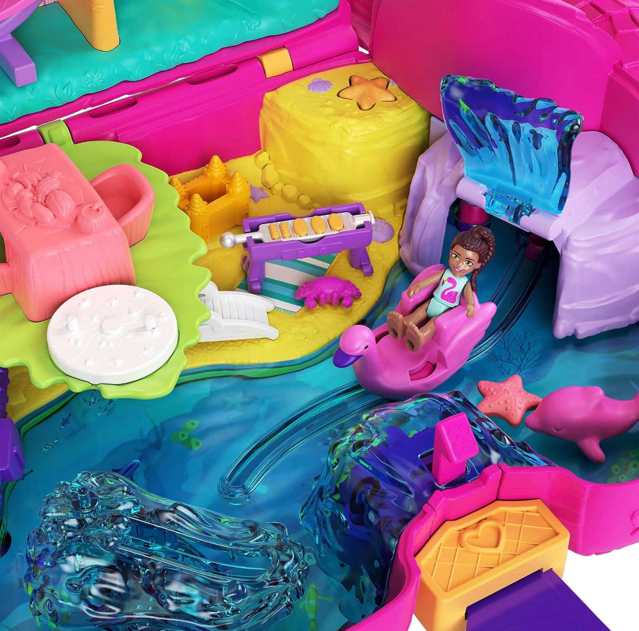 Polly Pocket Flamingo Set