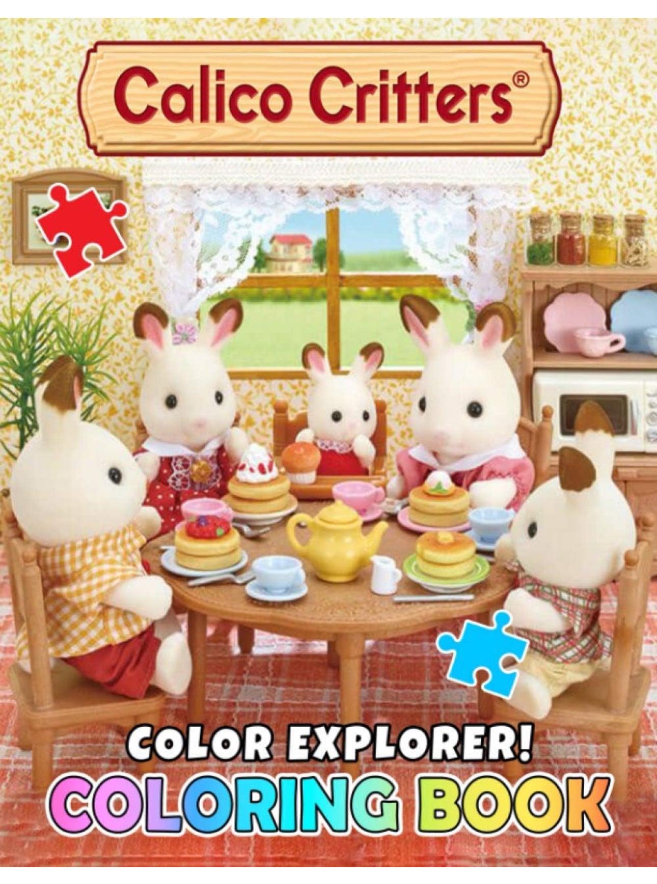 Ternurines Sylvanian Families Libro De Colorear
