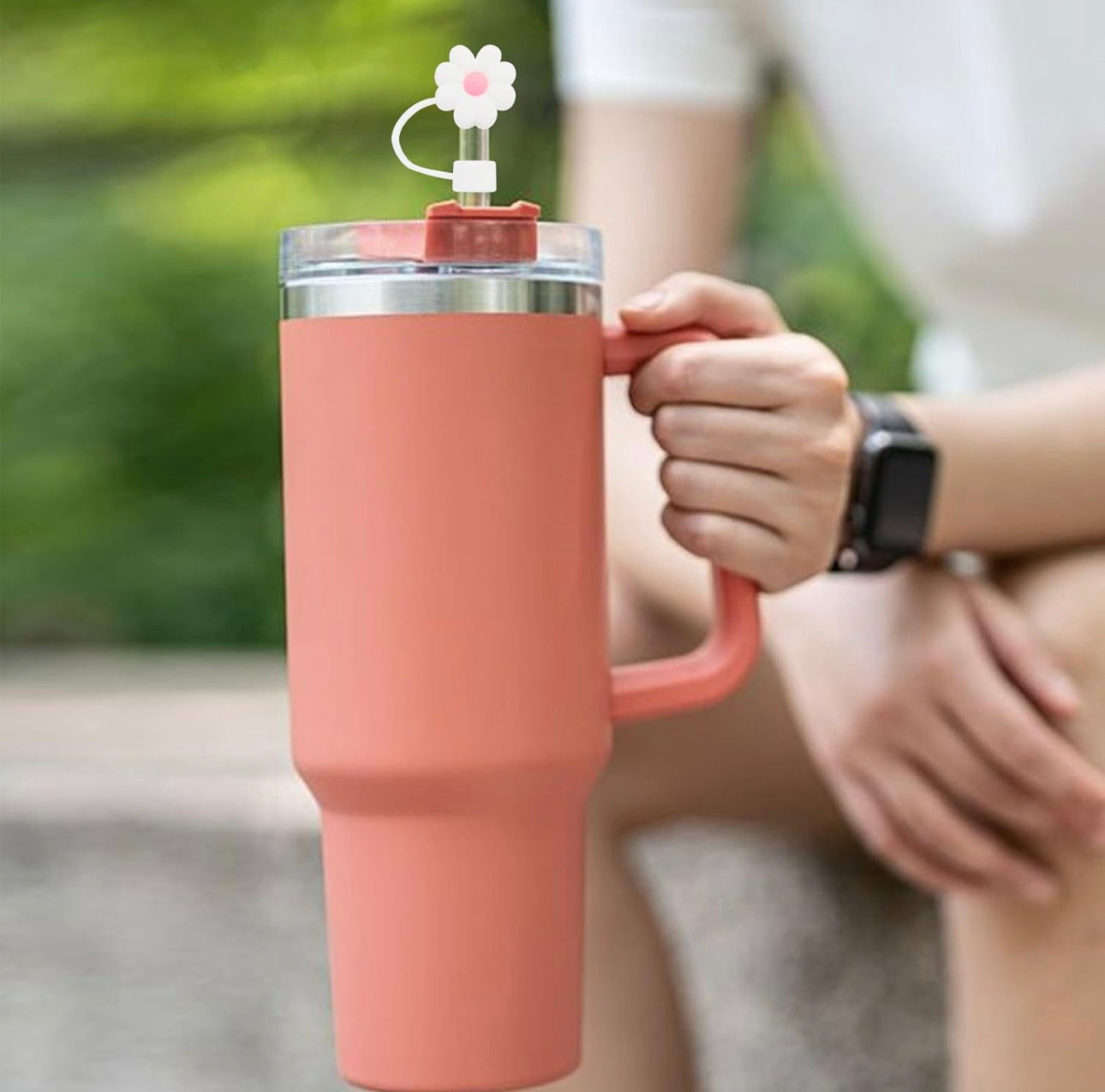Stanley Juego De Funda Y Cadena Con Inicial Flor