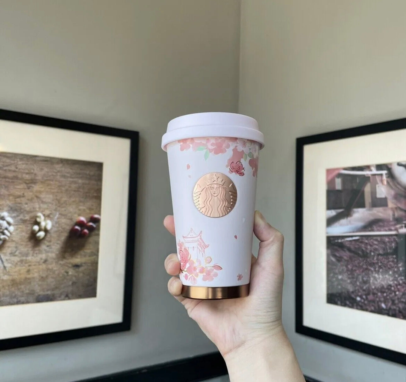 Starbucks China Sakura Blossom Termo Con Correa