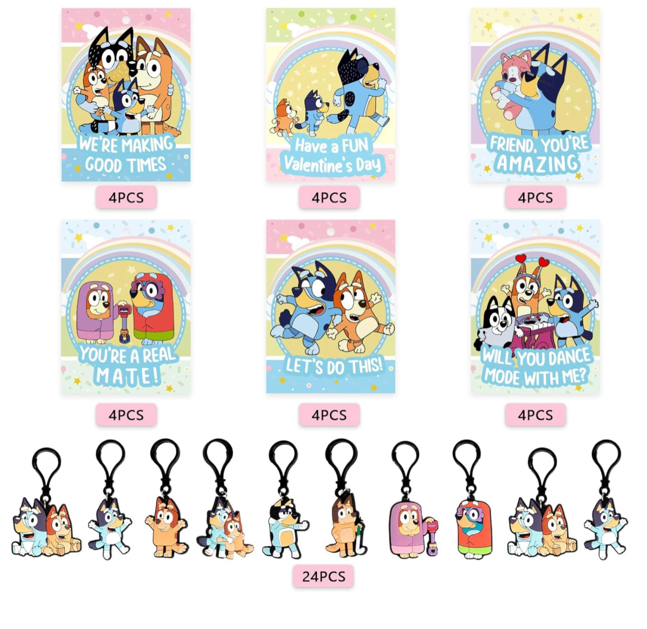 Bluey 24 Regalos San Valentin
