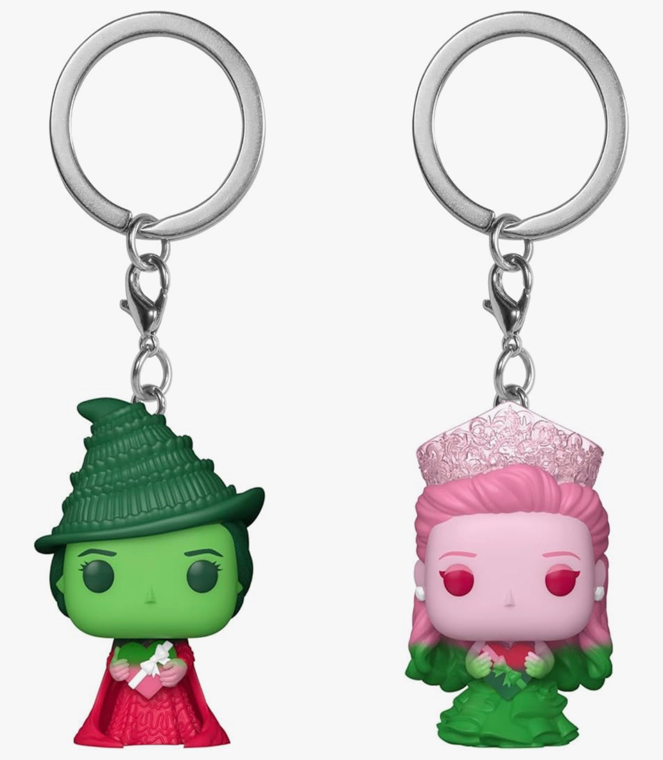 Funko Pocket Pop! Wicked Elphaba Y Glinda Llavero de Vinilo