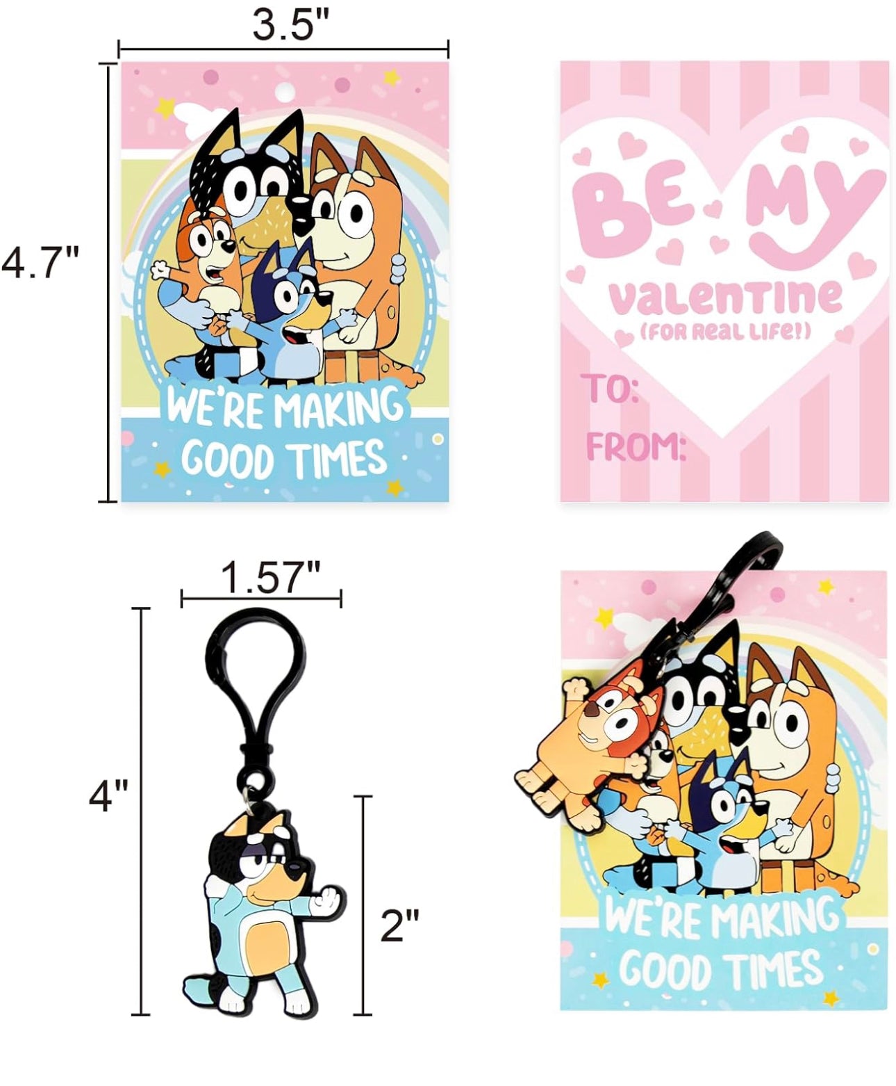 Bluey 24 Regalos San Valentin