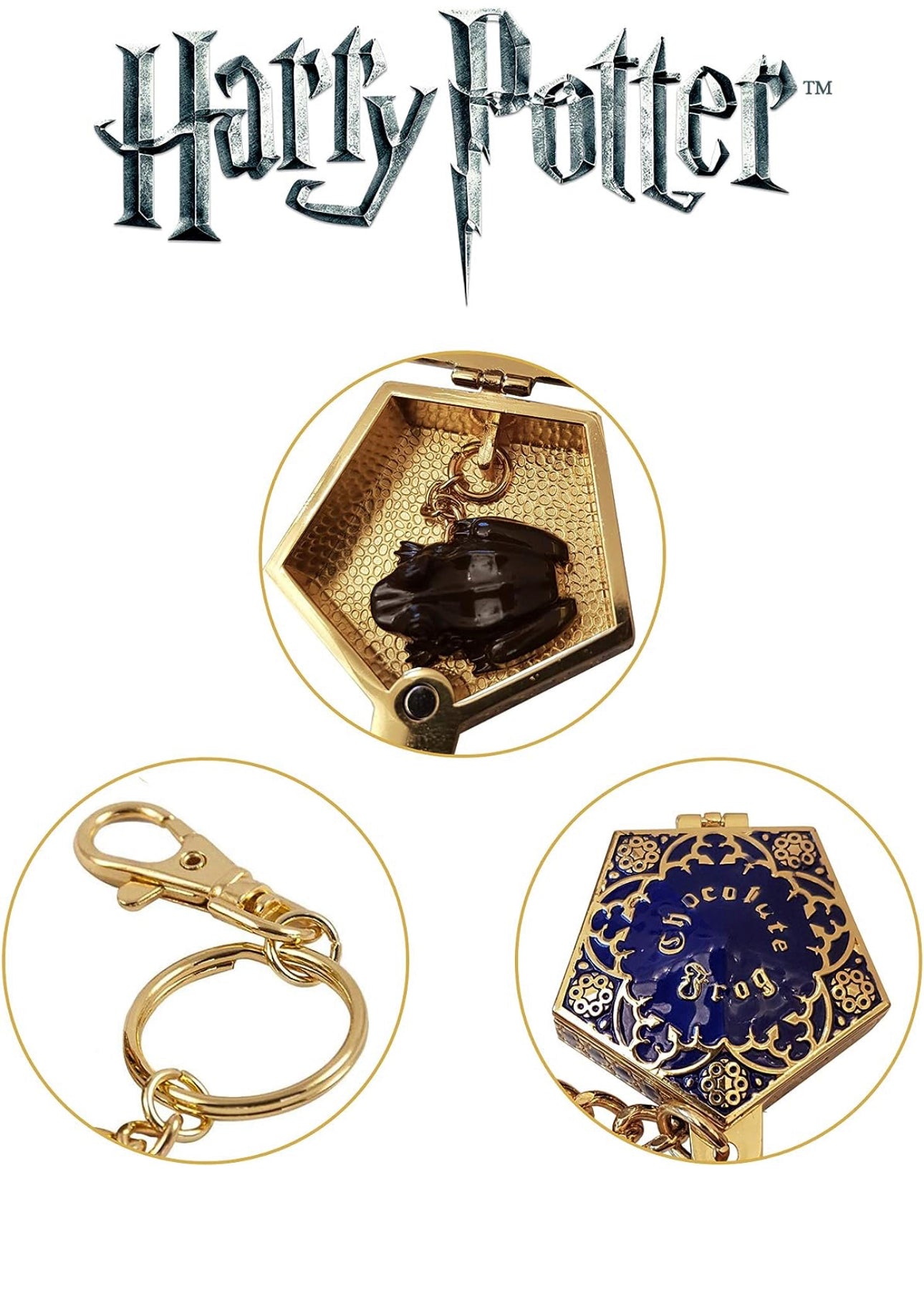 Harry Potter Llavero Rana Chocolate
