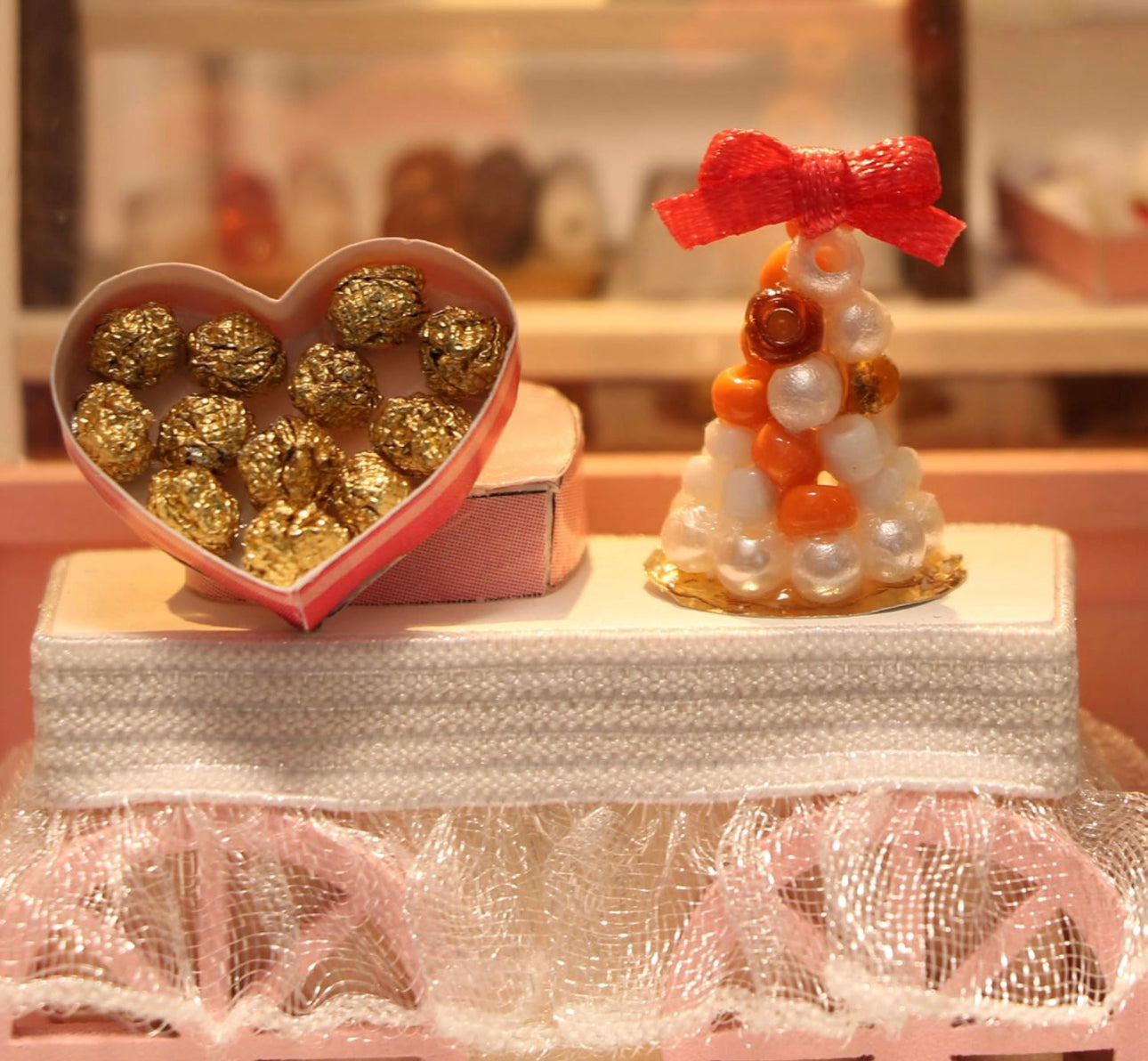 Casa Miniatura Chocolatería DIY